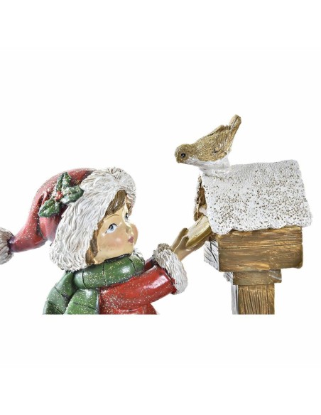 Décorations de Noël DKD Home Decor Résine (11,5 x 6 x 13,5 cm) (2 Unités)