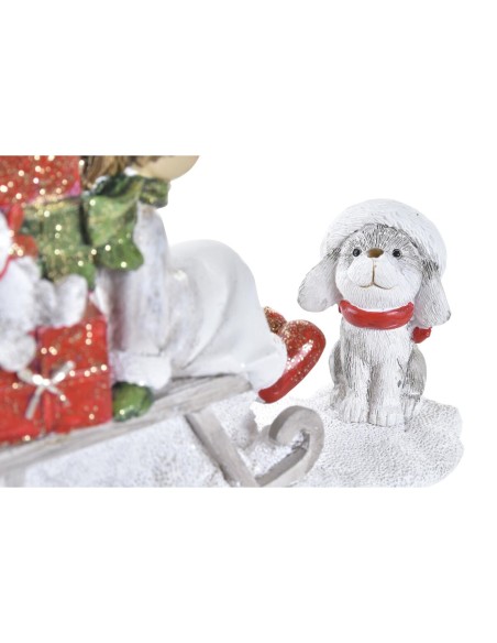 Décorations de Noël DKD Home Decor Résine (14,5 x 7 x 12,5 cm) (2 Unités)
