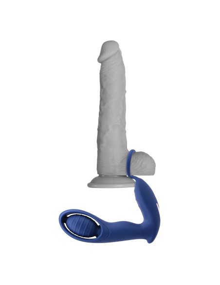 Plug Anal Zero Tolerance Zero Tolerance Bleu (12,9 cm)