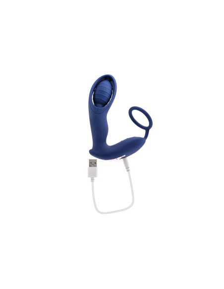 Plug Anal Zero Tolerance Zero Tolerance Bleu (12,9 cm)