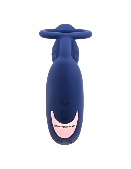 Plug Anal Zero Tolerance Zero Tolerance Bleu (12,9 cm)