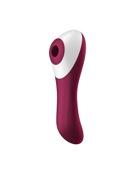 Aspirateur à clitoris Satisfyer Dual Crush Rouge