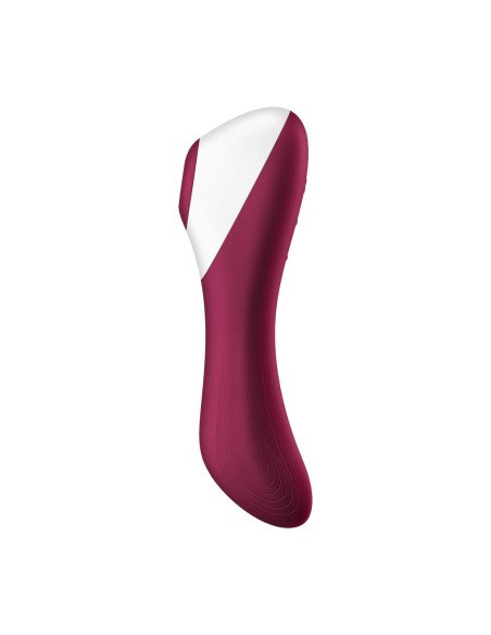 Aspirateur à clitoris Satisfyer Dual Crush Rouge