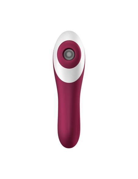 Aspirateur à clitoris Satisfyer Dual Crush Rouge