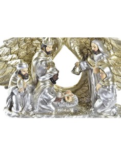 Décorations de Noël DKD Home Decor Résine (27,5 x 7 x 10,5 cm) (2 Unités) 2