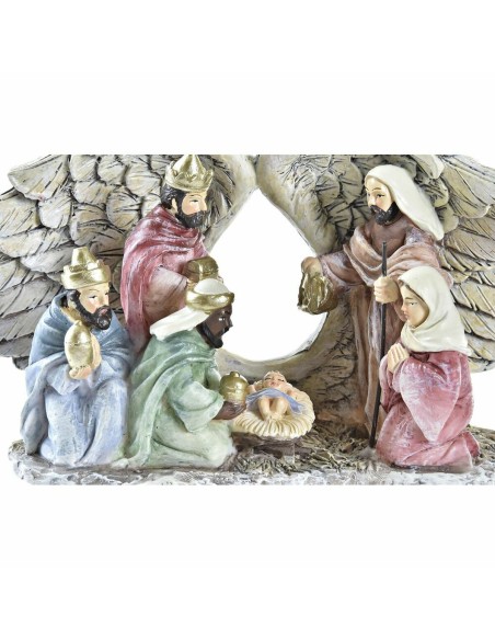 Décorations de Noël DKD Home Decor Résine (27,5 x 7 x 10,5 cm) (2 Unités)