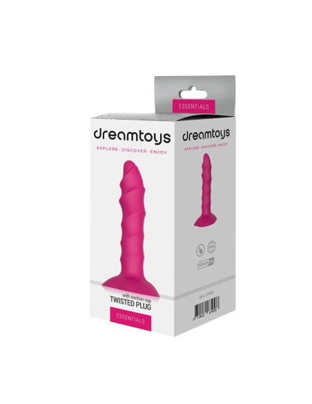 Plug Anal Dream Toys Essentials Twisted Rose