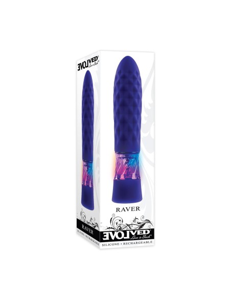 Mini Vibromasseur Evolved Raver Violet