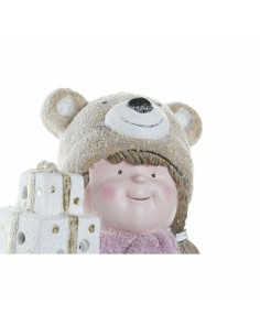 Décorations de Noël DKD Home Decor Résine Enfants (25 x 16 x 38 cm) (2 Unités) 2