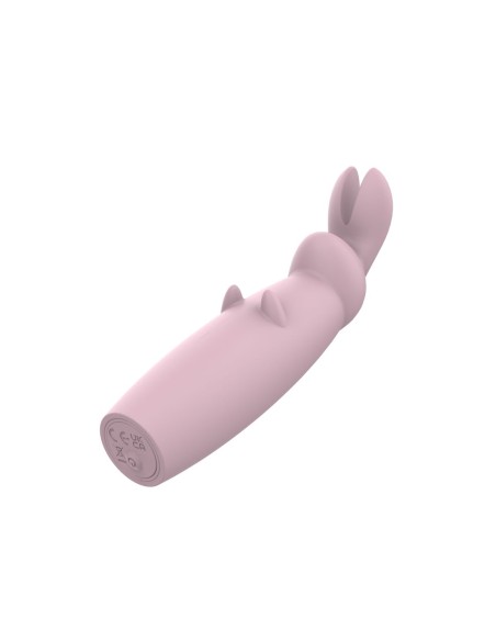 Mini Vibromasseur Dream Toys Nude Hazel Rabbit Rose