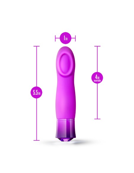 Mini Vibromasseur Blush Oh My Gem Charm Violet