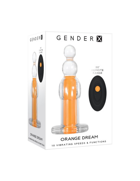Plug Anal Gender X Gender X Orange