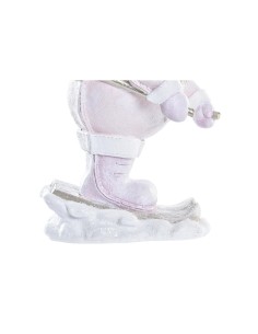 Décorations de Noël DKD Home Decor Résine Bonhomme de Neige (15 x 13,5 x 24,5 cm) (2 Unités) 2