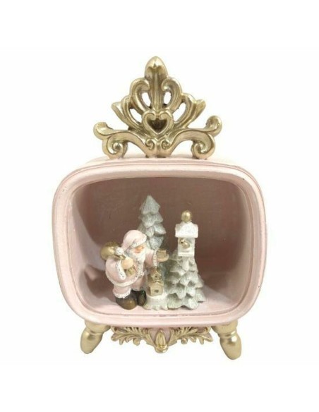 Décorations de Noël DKD Home Decor Résine (10 x 5,5 x 13 cm) (4 Unités)