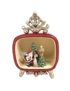 Décorations de Noël DKD Home Decor Résine (10 x 5,5 x 13 cm) (4 Unités) 2