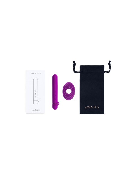 Mini Vibromasseur Le Wand Baton Violet