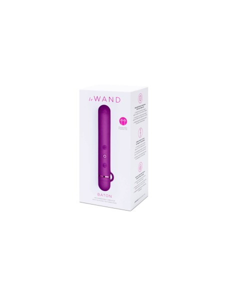 Mini Vibromasseur Le Wand Baton Violet