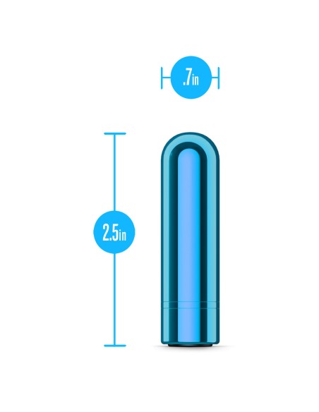 Vibromasseur à boules Blush Kool Vibes Bleu