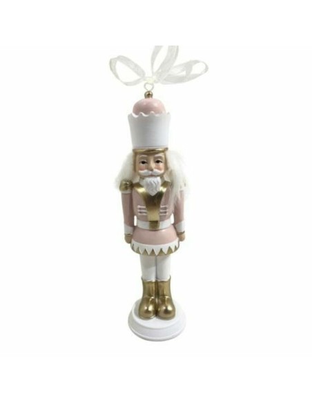 Décorations de Noël DKD Home Decor Résine Casse-Noisette (3 x 3 x 12 cm) (2 Unités)