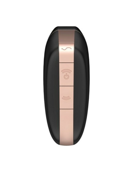 Aspirateur à clitoris Love Triangle Air Pulse Satisfyer Love triangle Noir