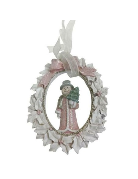 Décorations de Noël DKD Home Decor Résine (7 x 1 x 9 cm) (6 Unités)