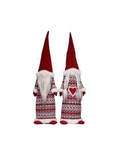 Décorations de Noël DKD Home Decor Polyester (14 x 12 x 56 cm) (2 Unités)