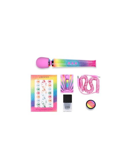 Baguette de Massage Le Wand Rainbow Multicouleur