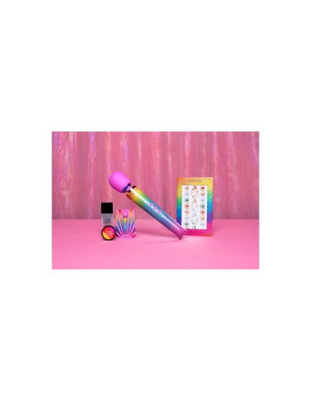Baguette de Massage Le Wand Rainbow Multicouleur