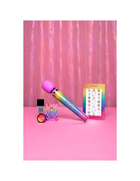 Baguette de Massage Le Wand Rainbow Multicouleur