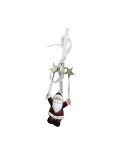 Décorations de Noël DKD Home Decor Résine Père Noël (6,5 x 4 x 13,5 cm) (6 Unités) 2