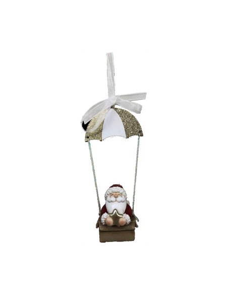 Décorations de Noël DKD Home Decor Résine Père Noël (6,5 x 4 x 13,5 cm) (6 Unités)