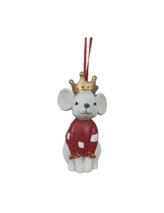 Décorations de Noël DKD Home Decor Résine animaux (4,5 x 4 x 7 cm) (6 Unités)