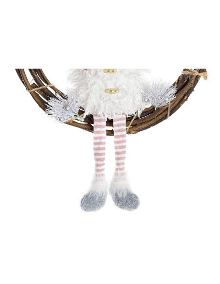 Décorations de Noël DKD Home Decor Rotin (37 x 10 x 38 cm) (3 Unités)