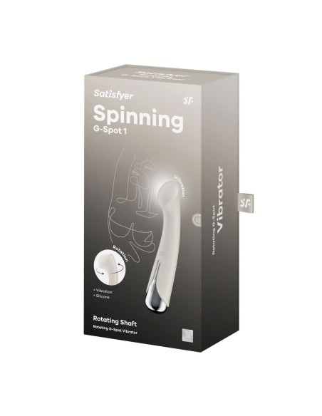 Vibrateur G-Spot Satisfyer Spinning G-Spot 1 Blanc