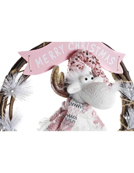 Décorations de Noël DKD Home Decor Rotin (37 x 10 x 38 cm) (3 Unités)