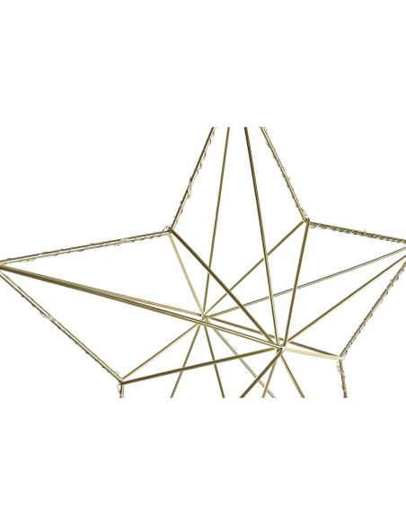 Décorations de Noël DKD Home Decor Métal Étoile (2 Unités) (30 x 11 x 30 cm)