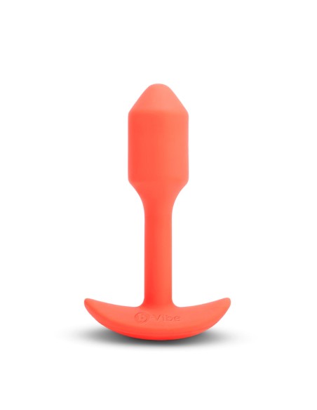 Plug Anal B-Vibe Vibrating Snug Orange