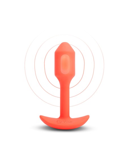 Plug Anal B-Vibe Vibrating Snug Orange