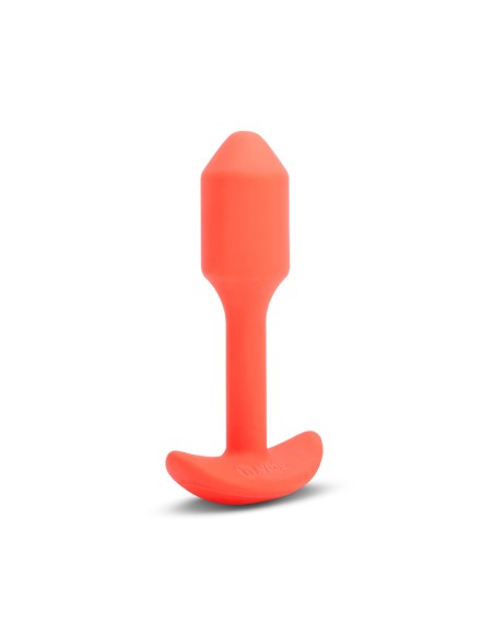 Plug Anal B-Vibe Vibrating Snug Orange