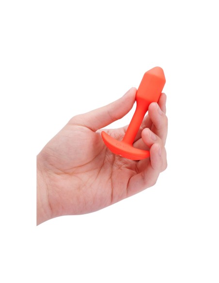 Plug Anal B-Vibe Vibrating Snug Orange