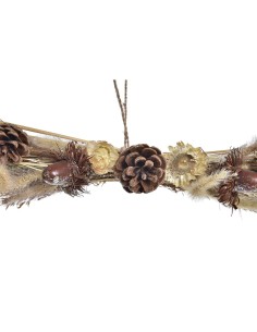 Décorations de Noël DKD Home Decor Fleur (60 x 15 x 8 cm) (2 Unités) 2