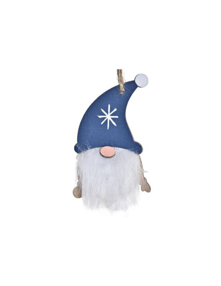 Ensemble Décorations de Noël DKD Home Decor Polyester Bois MDF (21 x 8 x 1,5 cm) (2 Unités)
