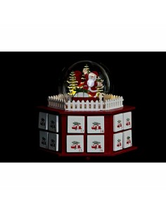 Calendrier de l’Avent DKD Home Decor Bois (22 x 19 x 20 cm) (2 Unités) 2