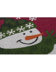 Paillasson DKD Home Decor Noël PVC Fibres de coco (60 x 40 x 1,5 cm) (2 Unités) 2