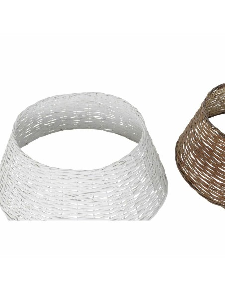 Jupe pour l'arbre de Noël DKD Home Decor osier (72 x 72 x 27 cm) (2 Unités)