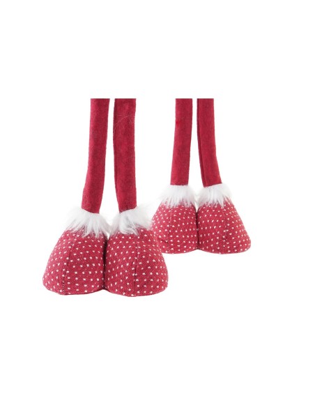 Figurine Décorative DKD Home Decor Noël Gnome Polyester (22 x 10 x 73 cm) (2 Unités)