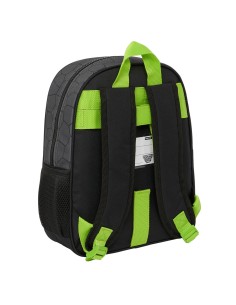 Cartable Teenage Mutant Ninja Turtles Noir Gris 27 x 33 x 10 cm 2