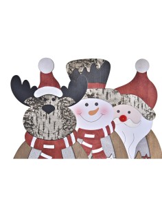 Décoration lumineuse DKD Home Decor Noël (18 x 7 x 40,5 cm) (3 Unités) 2