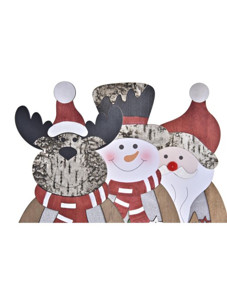 Décoration lumineuse DKD Home Decor Noël (18 x 7 x 40,5 cm) (3 Unités)