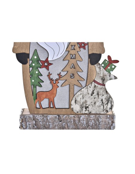Décoration lumineuse DKD Home Decor Noël (18 x 7 x 40,5 cm) (3 Unités)